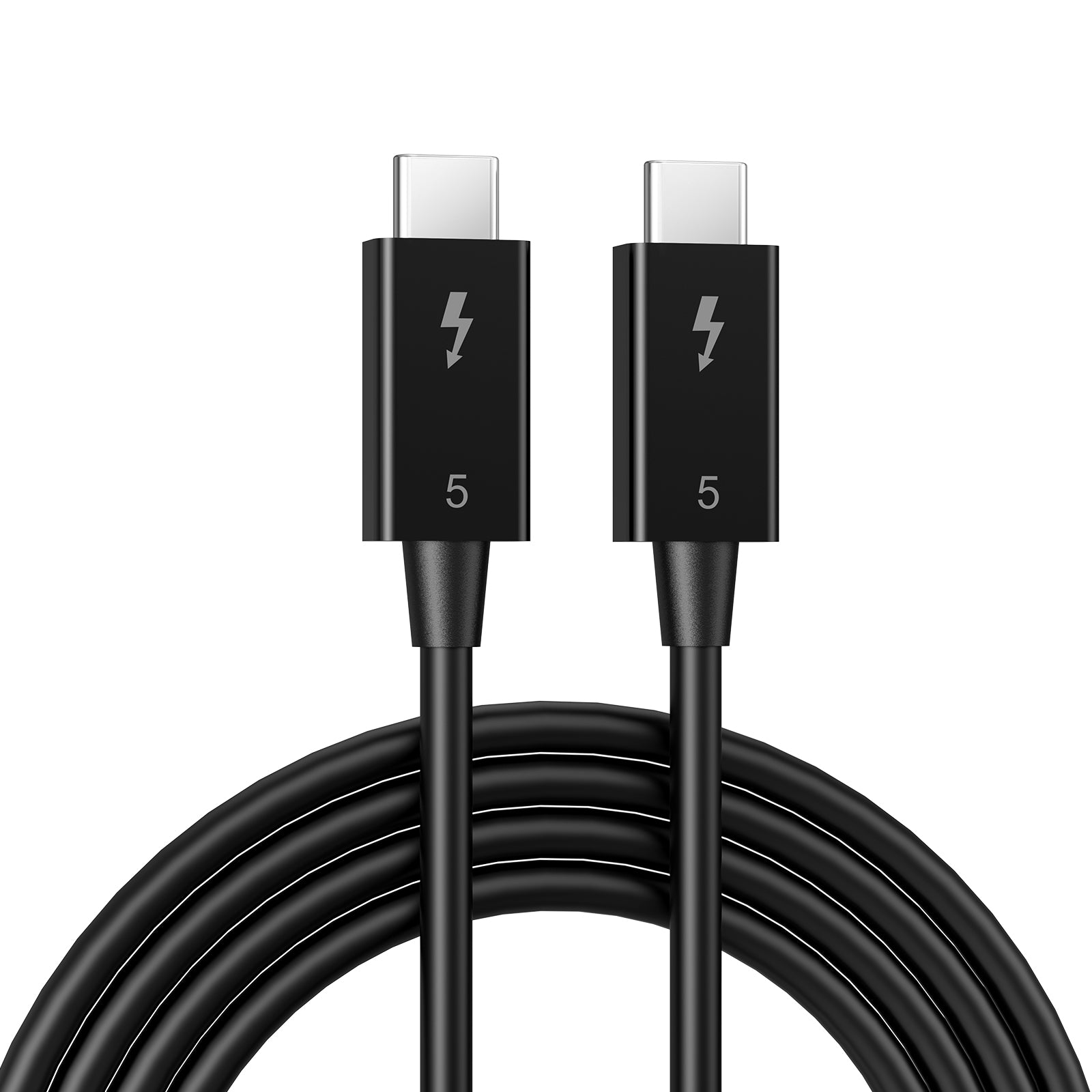 120Gbps Thunderbolt 5 Cable, 3.3ft/1m, 240W Charging, 8K@60Hz Video, Compatible with Thunderbolt 5/4/3