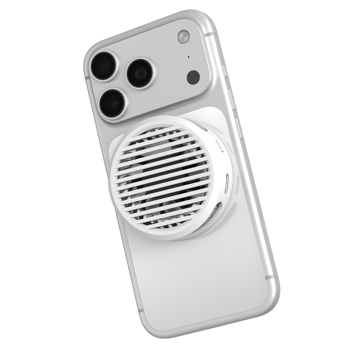 Retro Magnetic Phone Cooler, Dual-Core Semiconductor Cooling Fan for iPhone, Android, Gaming Consoles