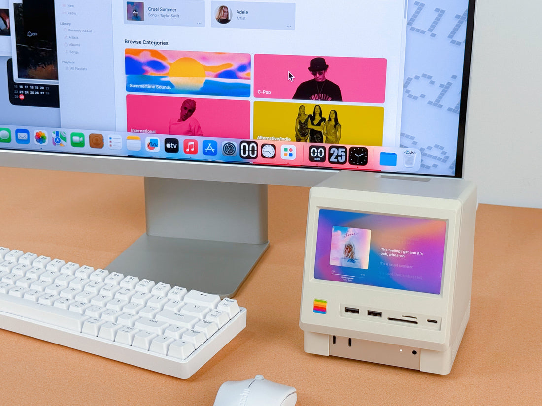 How to display Dynamic Lyrics on the Wokyis M5 monitor?