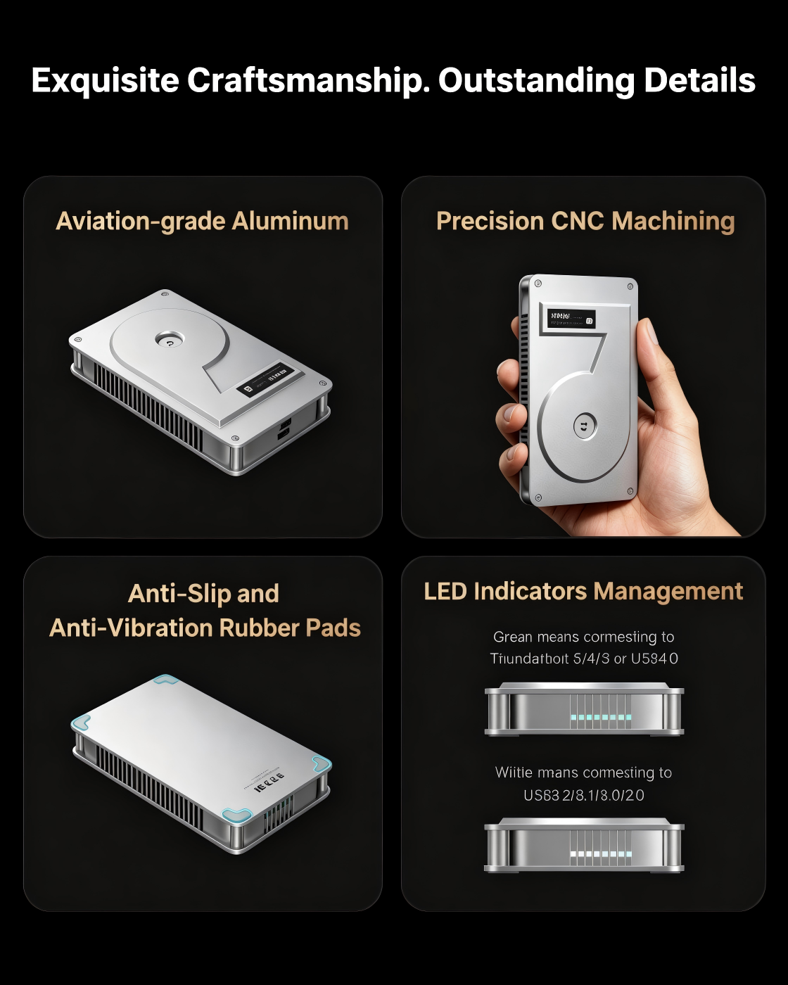 Aluminum SSD Enclosure