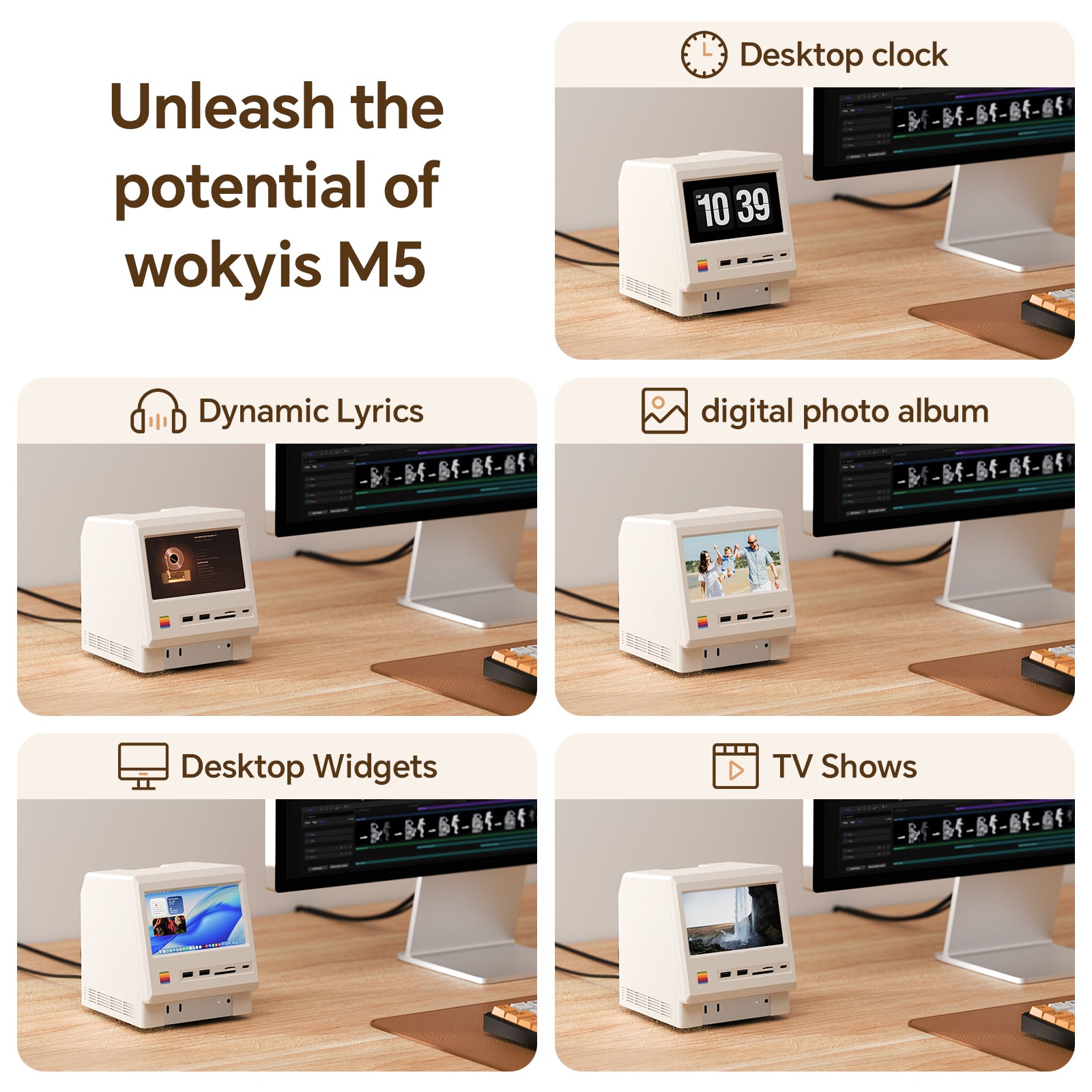 その他 wokyis M5 Mac mini M4/M4 Pro Wokyis M5: Retro Docking Station for Mac mini M4