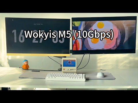 Mac mini M4 Retro Dock with 10Gbps SSD NVMe Enclosure – Wokyis