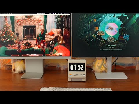 Mac mini M4 Retro Dock with 80Gbps SSD NVMe Enclosure and 5-inch Display